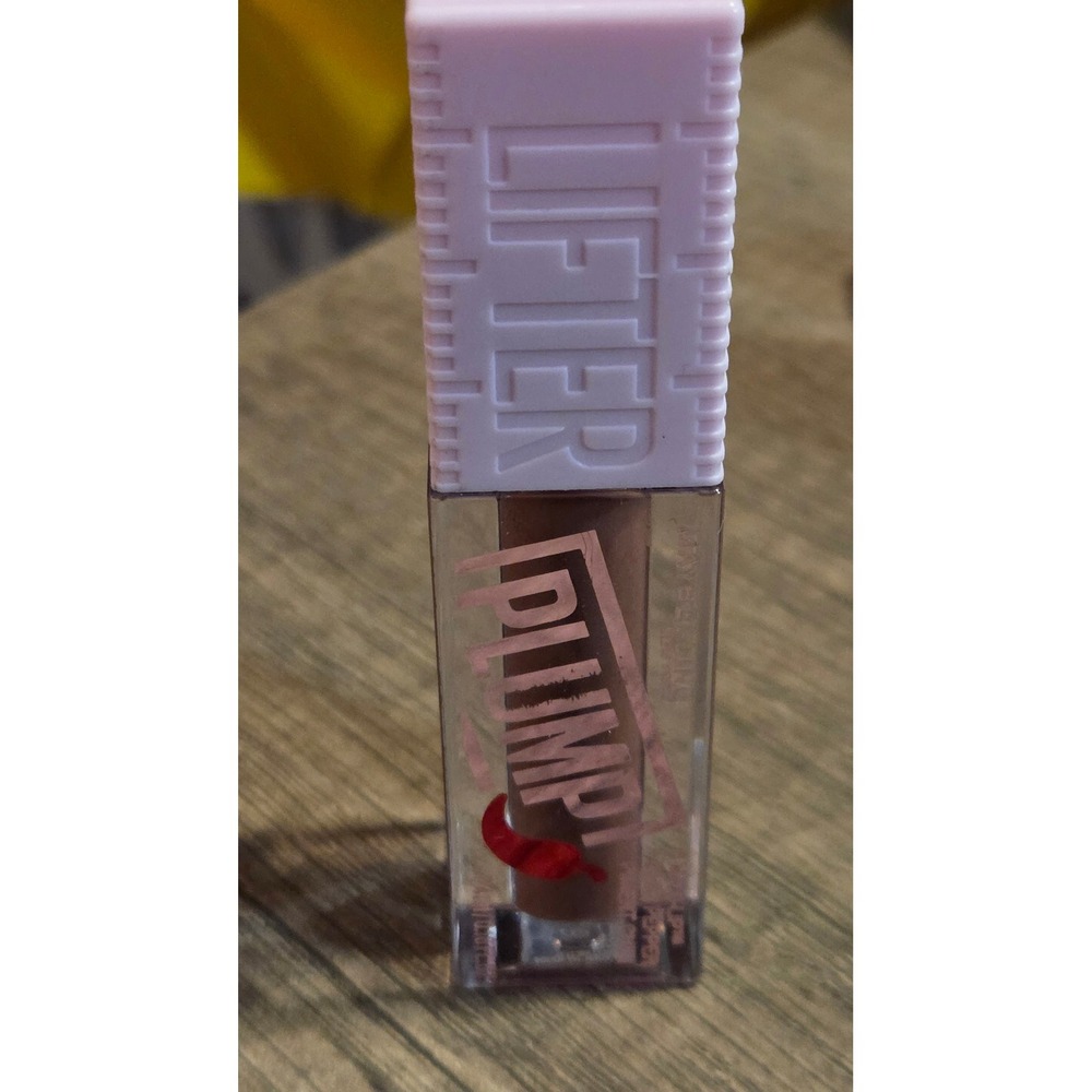 Maybelline Lifter Plump Lip Gloss 007 Cocoa Zing Chili Pepper Plumping Gloss